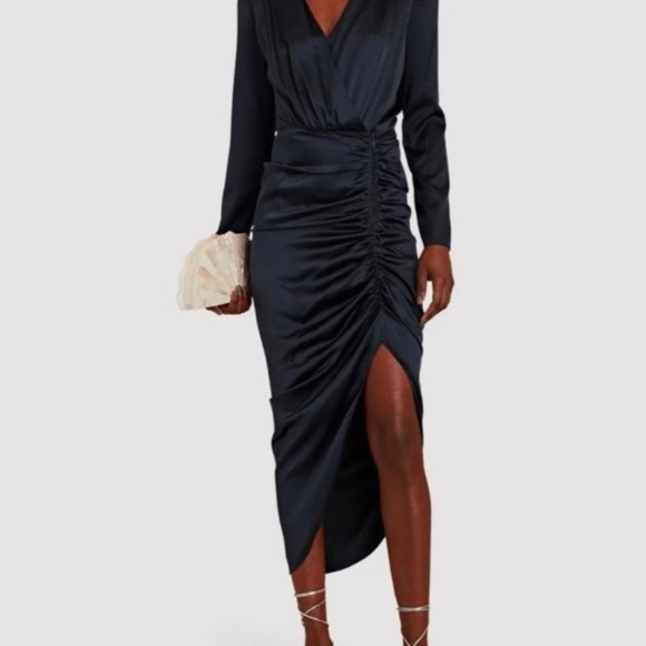 Veronica Beard Cameri Dress Navy 6
